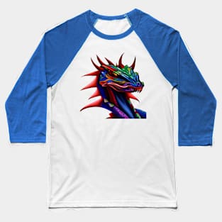 Rainbow Dragonfolk Baseball T-Shirt